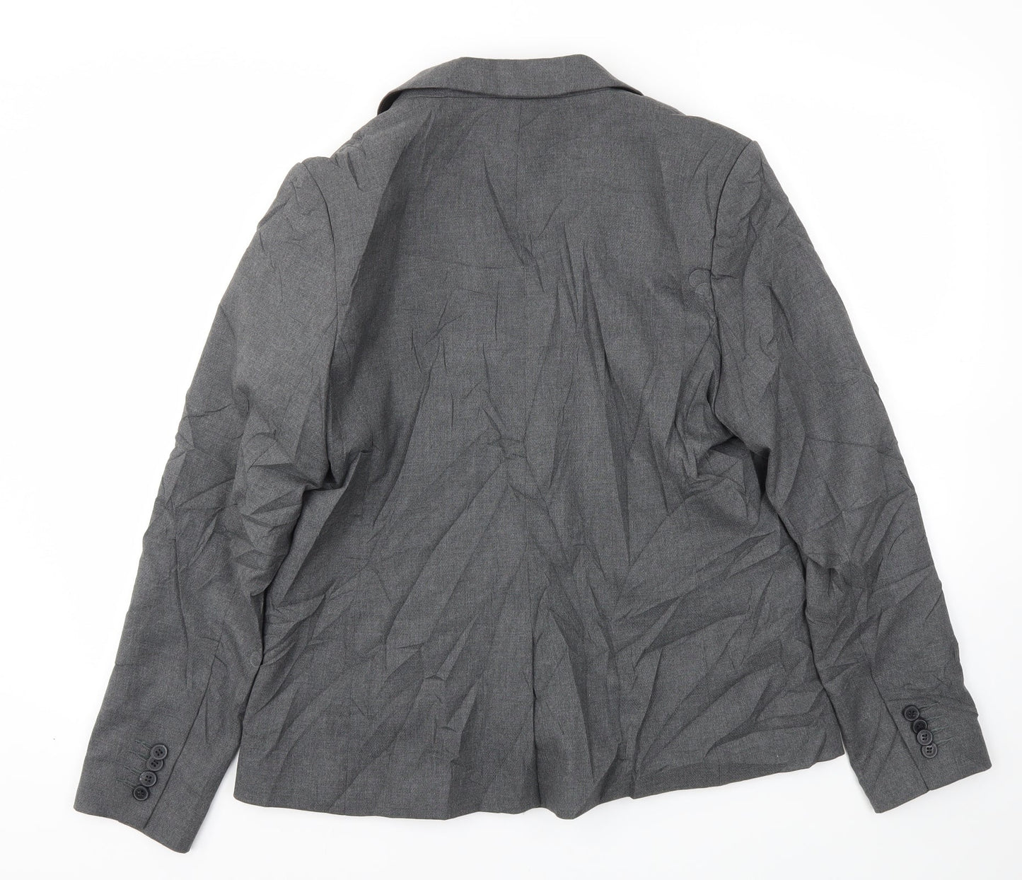 Womens UK Size 40 Preworn Regular Grey Blazer