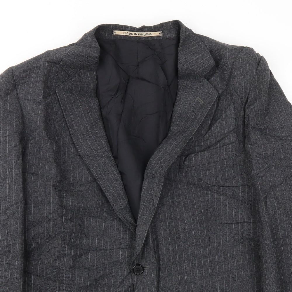 Luhta Mens Grey   Jacket Blazer Size 42