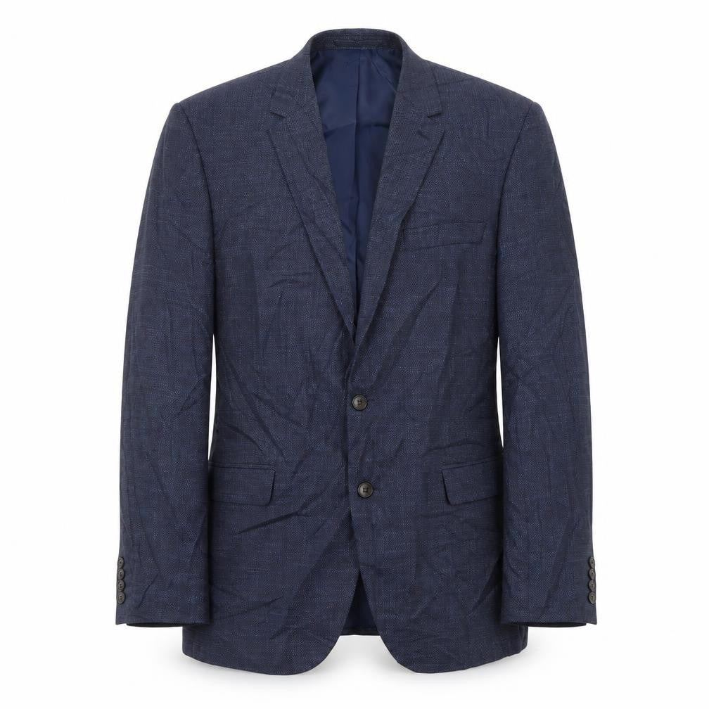 Mens UK Size 42 M&S Regular Blue Suit Jacket