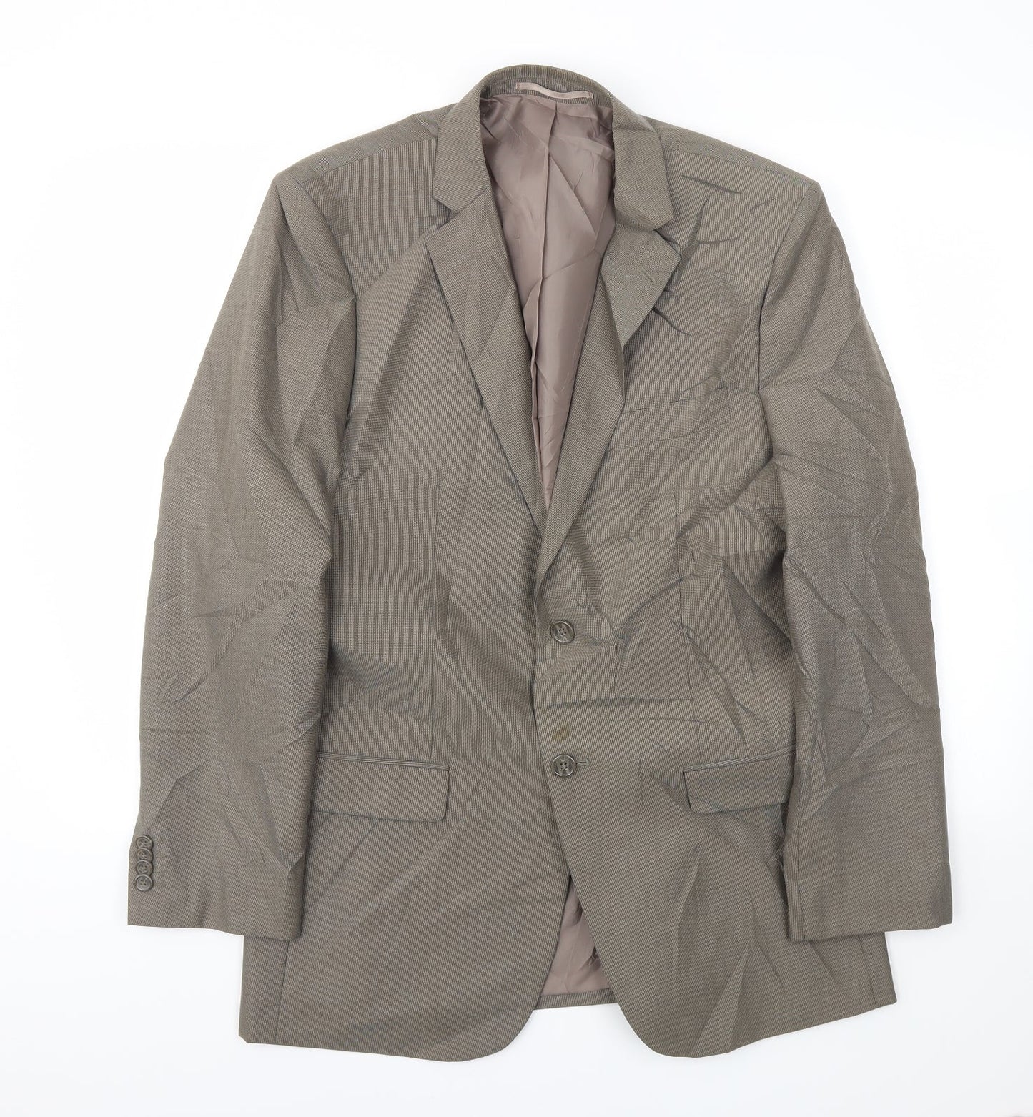 F&F Mens Brown   Jacket Blazer Size 38