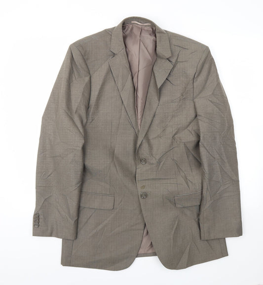 F&F Mens Brown   Jacket Blazer Size 38