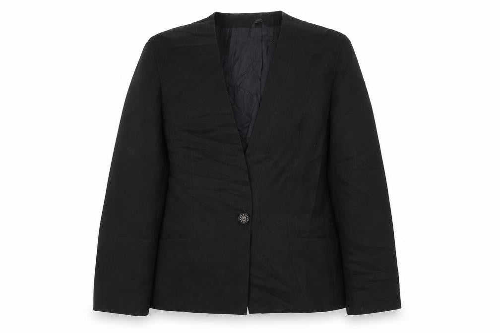 Womens UK Size 46 Preworn Regular Blue Blazer