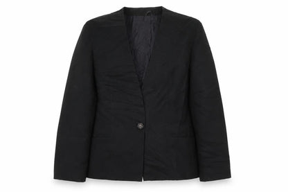 Womens UK Size 46 Preworn Regular Blue Blazer