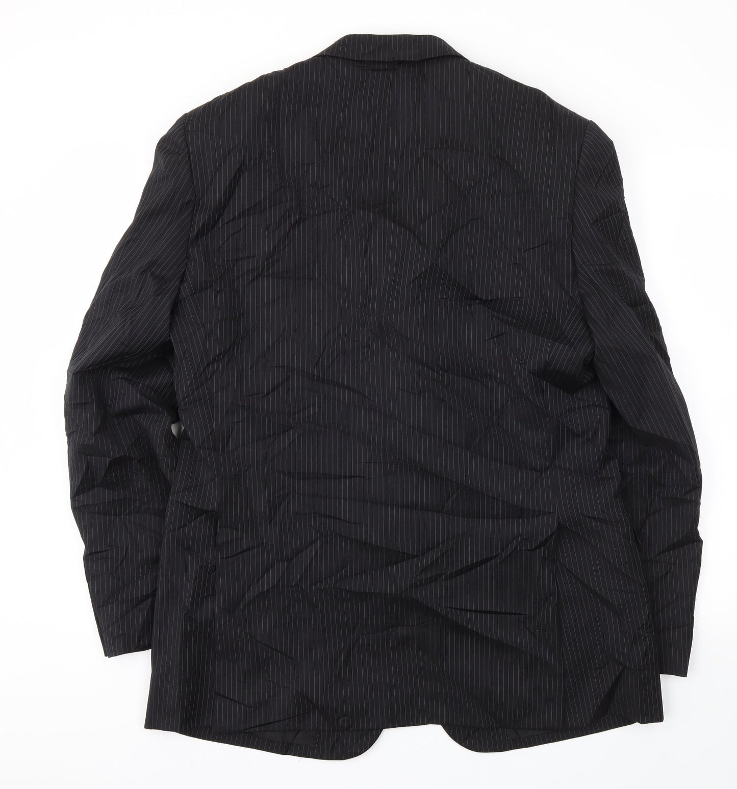 Mens UK Size 42 M&S Regular Black Suit Jacket
