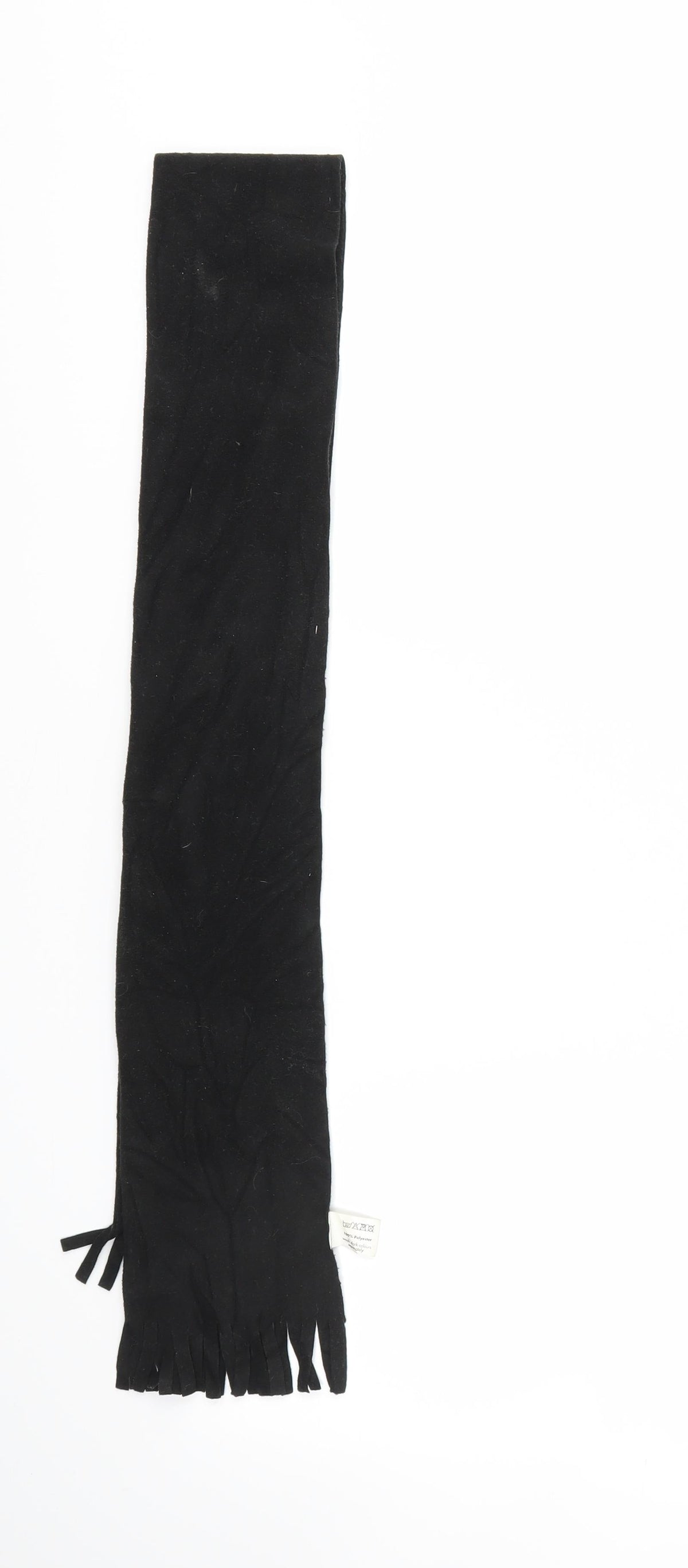 Preworn Womens Black    Scarf