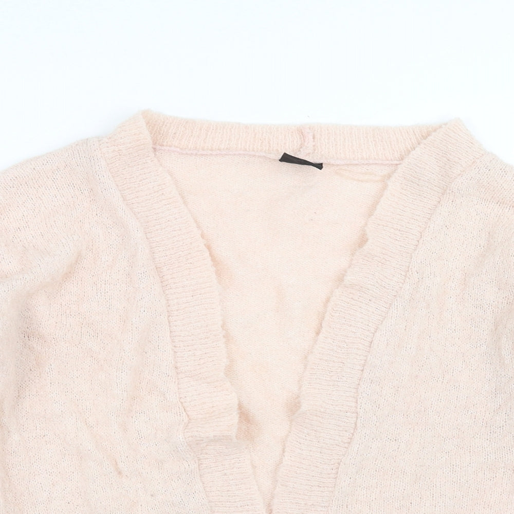fashion express Womens Pink   Cardigan Jumper Size S