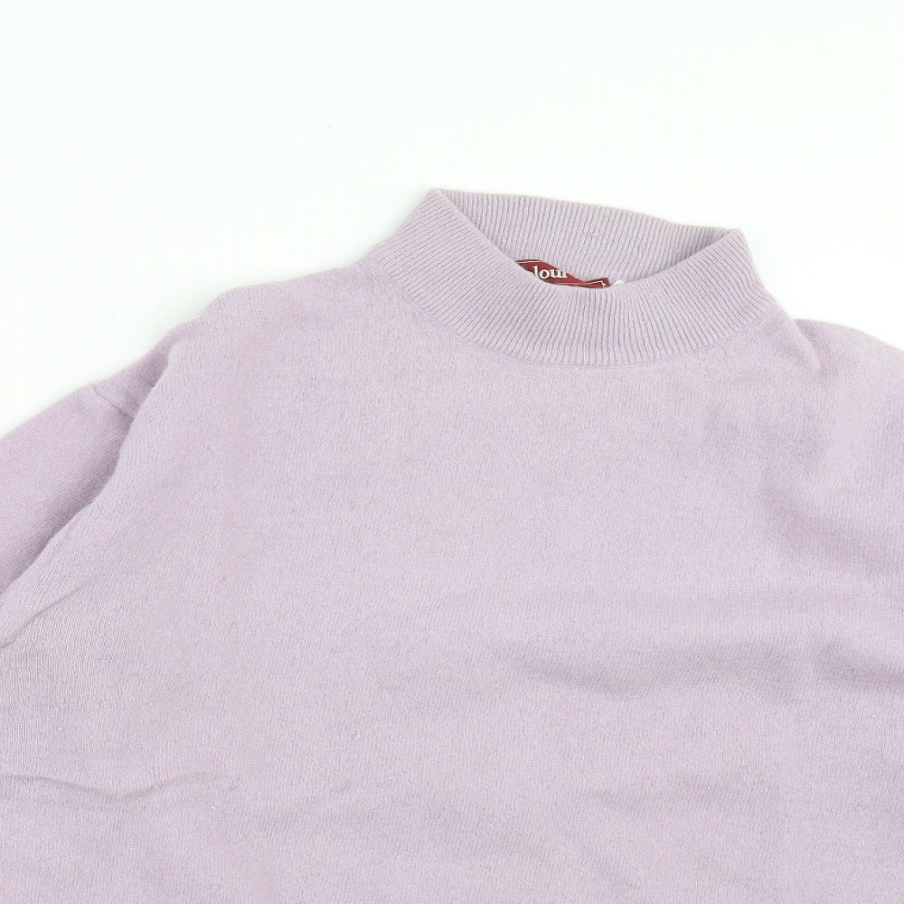 Colourways Womens Purple   Pullover Jumper Size 16