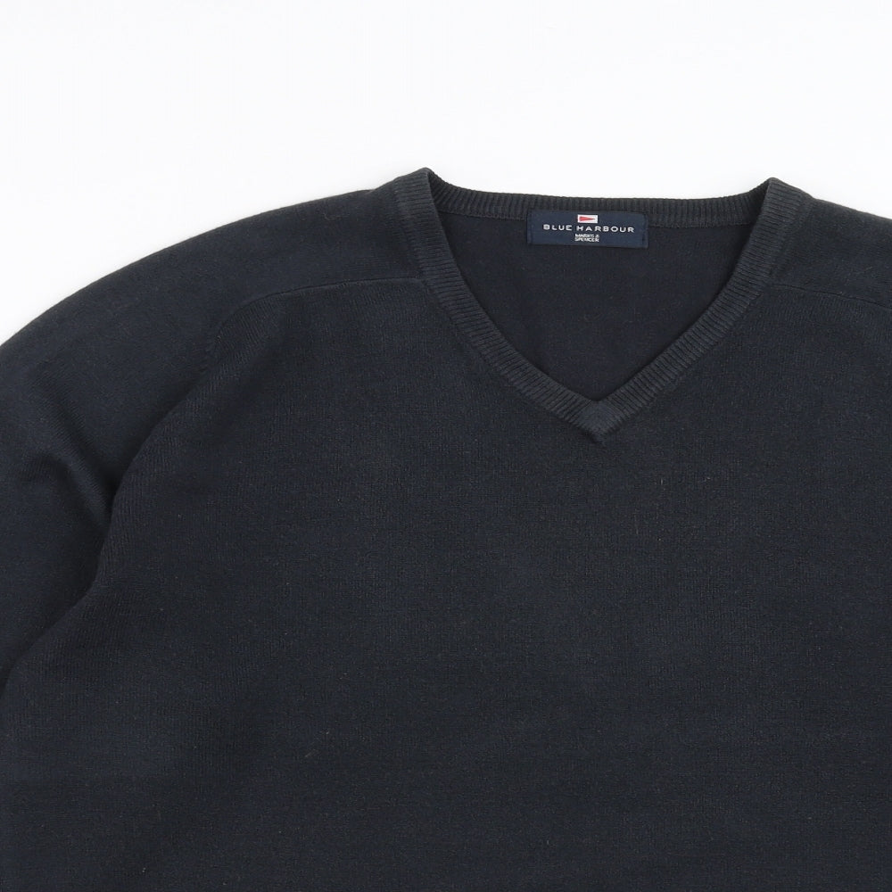 Marks and Spencer Mens Blue   Pullover Jumper Size M