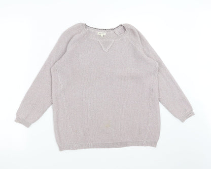 Womens UK Size 8 River Island Purple Pullover Jumper
