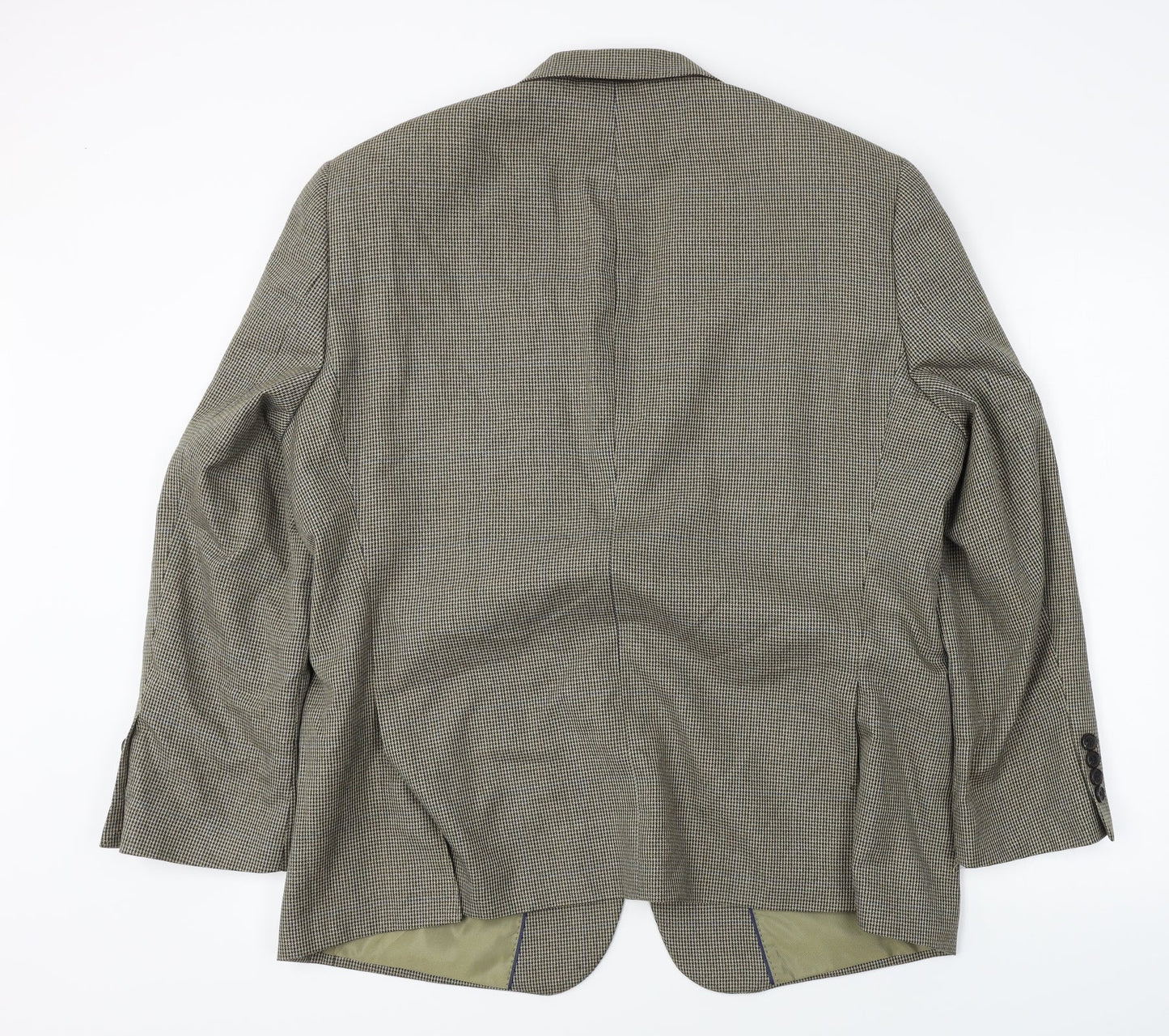 Mens UK Size 44 Charlton Gray Regular Brown Suit Jacket