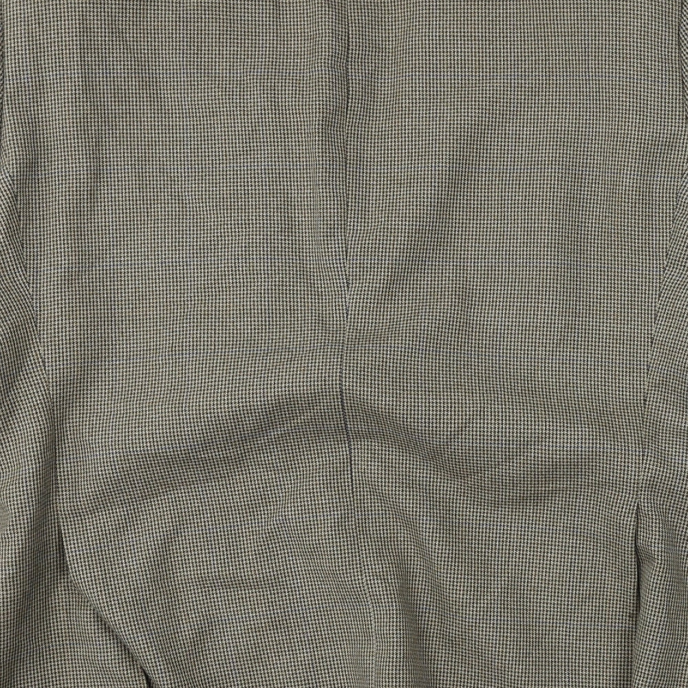 Mens UK Size 44 Charlton Gray Regular Brown Suit Jacket