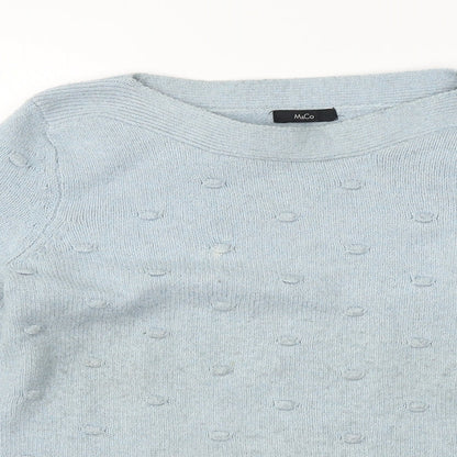 Womens UK Size 12 M&Co Blue Pullover Jumper