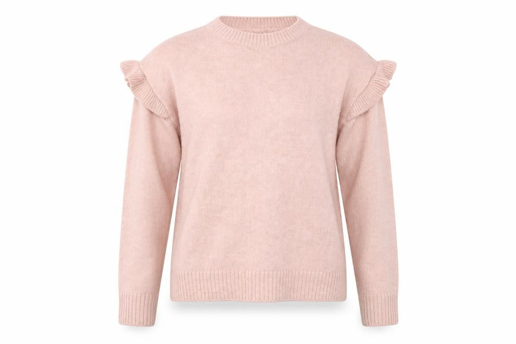 Womens UK Size 12 M&Co Pink Pullover Jumper