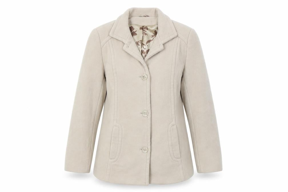 Womens UK Size 14 Klass Beige Jacket