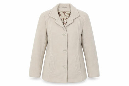 Womens UK Size 14 Klass Beige Jacket