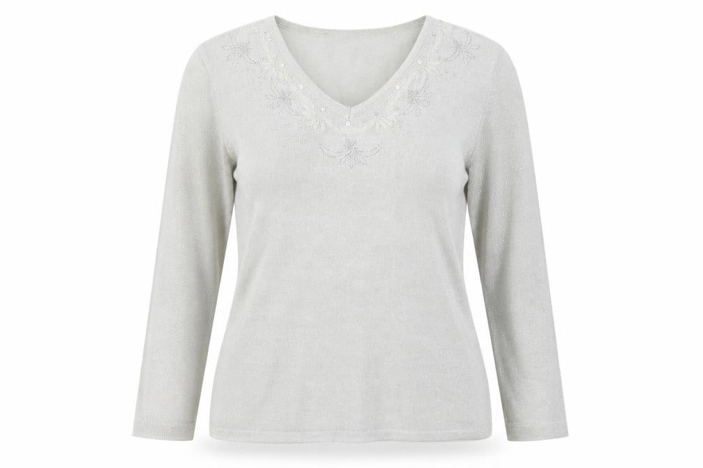 Bonmarché  Womens Grey   Basic T-Shirt Size S