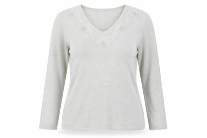 Bonmarché  Womens Grey   Basic T-Shirt Size S