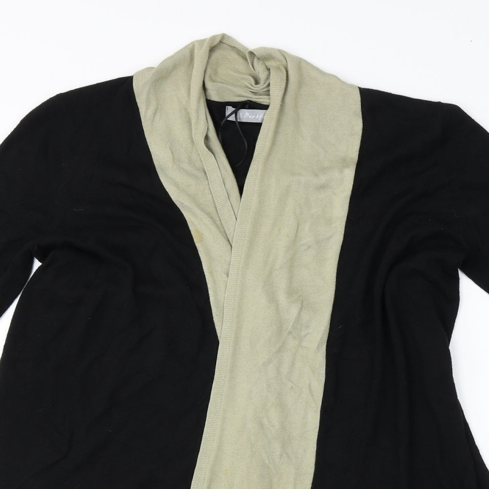 Womens UK Size 10 Marks and Spencer Black Cardigan Jumper