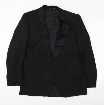 Mens UK Size 40 jonelle Regular Black Suit Jacket