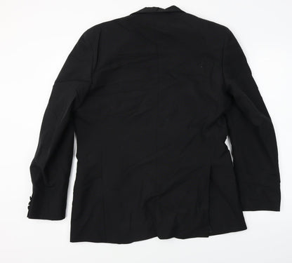 Mens UK Size 40 jonelle Regular Black Suit Jacket