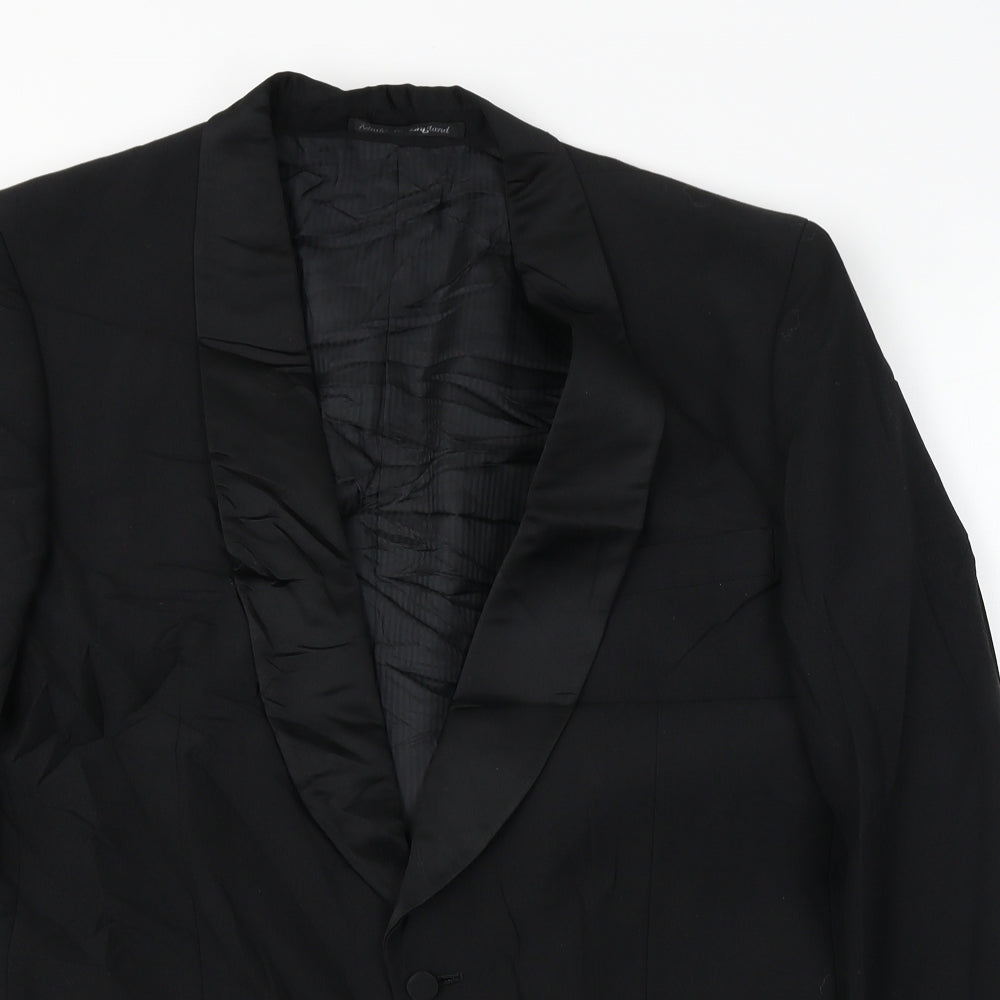 Mens UK Size 40 jonelle Regular Black Suit Jacket