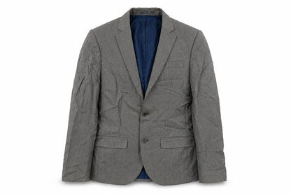 Mens UK Size 36 River Island Regular Grey Suit Jacket
