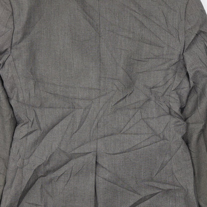 Mens UK Size 36 River Island Regular Grey Suit Jacket