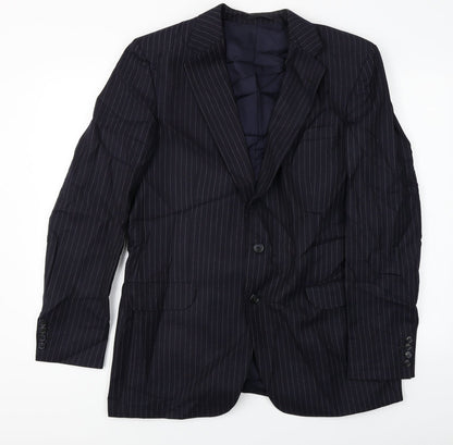 gibs of london Mens Blue   Jacket Blazer Size 40