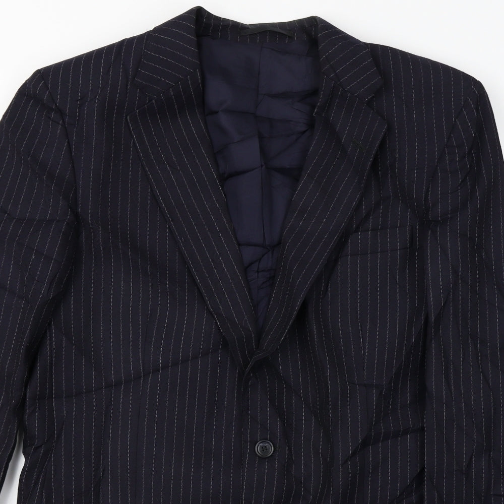 gibs of london Mens Blue   Jacket Blazer Size 40