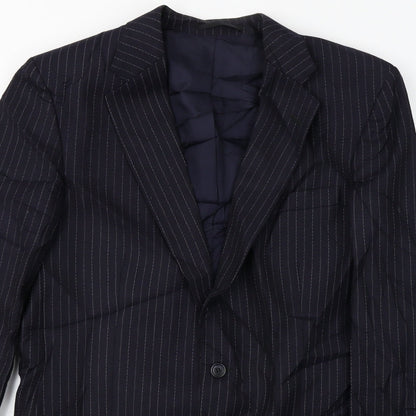 gibs of london Mens Blue   Jacket Blazer Size 40