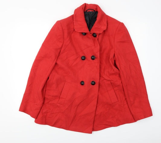 Womens UK Size 14 EWM Red Jacket