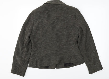 ALEX&CO  Womens Brown   Jacket Blazer Size M