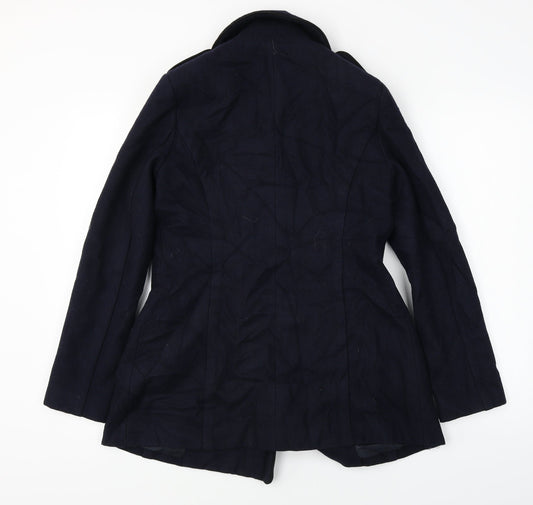 New Look  Womens Blue   Jacket Coat Size 10