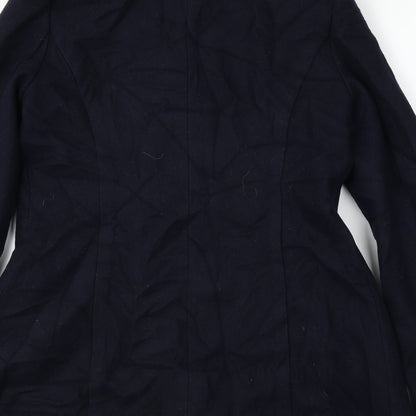 New Look  Womens Blue   Jacket Coat Size 10