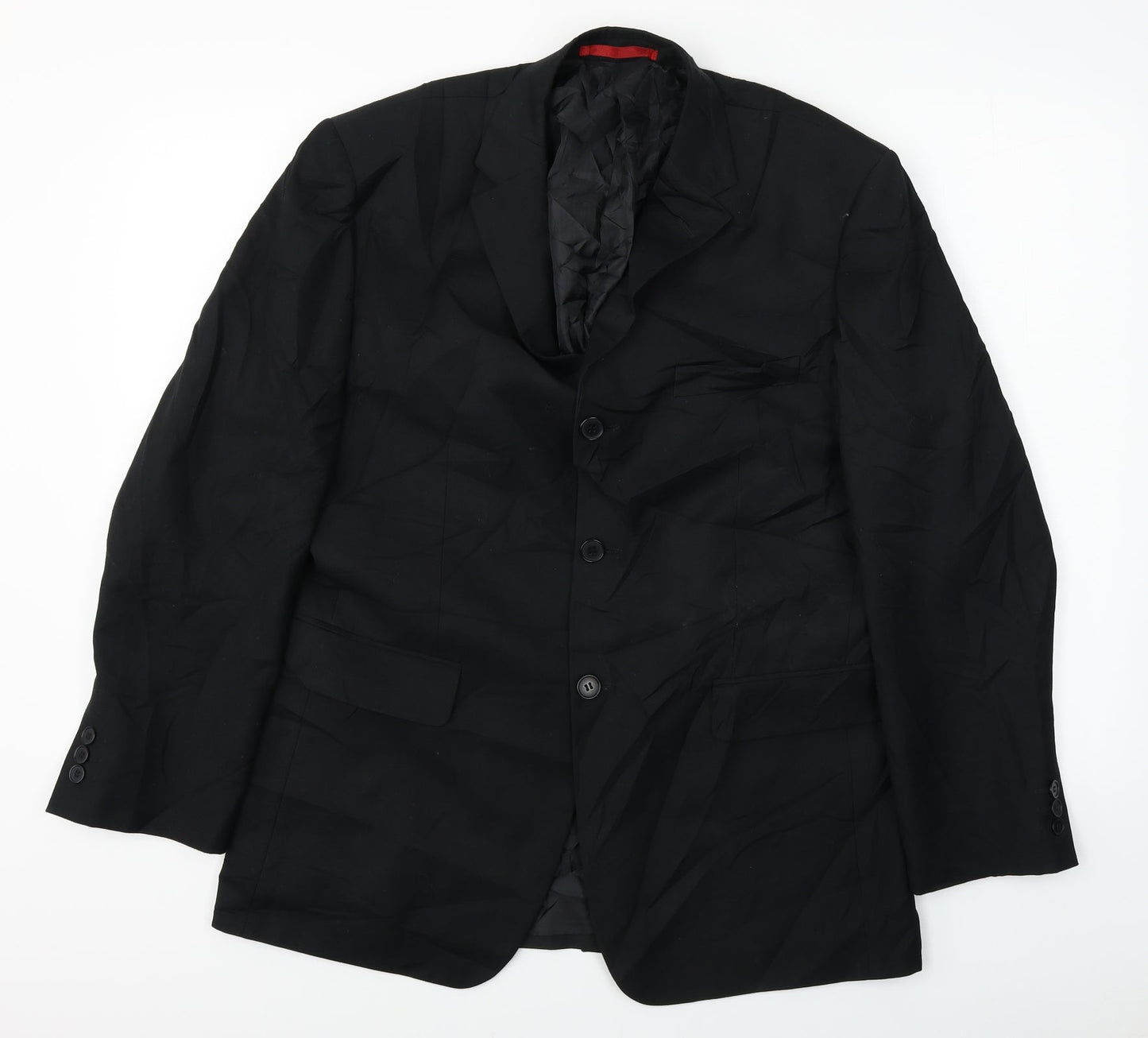 Mens UK Size 40 Burton Regular Black Suit Jacket