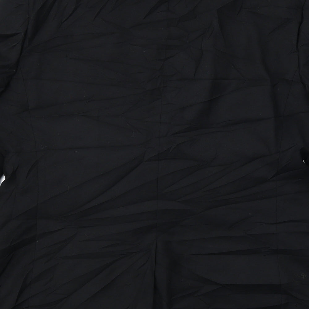 Mens UK Size 40 Burton Regular Black Suit Jacket