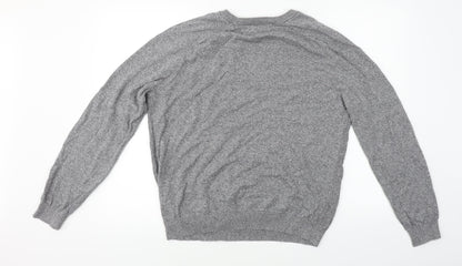 George  Mens Grey   Pullover Jumper Size L