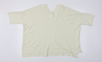 Womens UK Size M Mng Ivory Pullover Jumper
