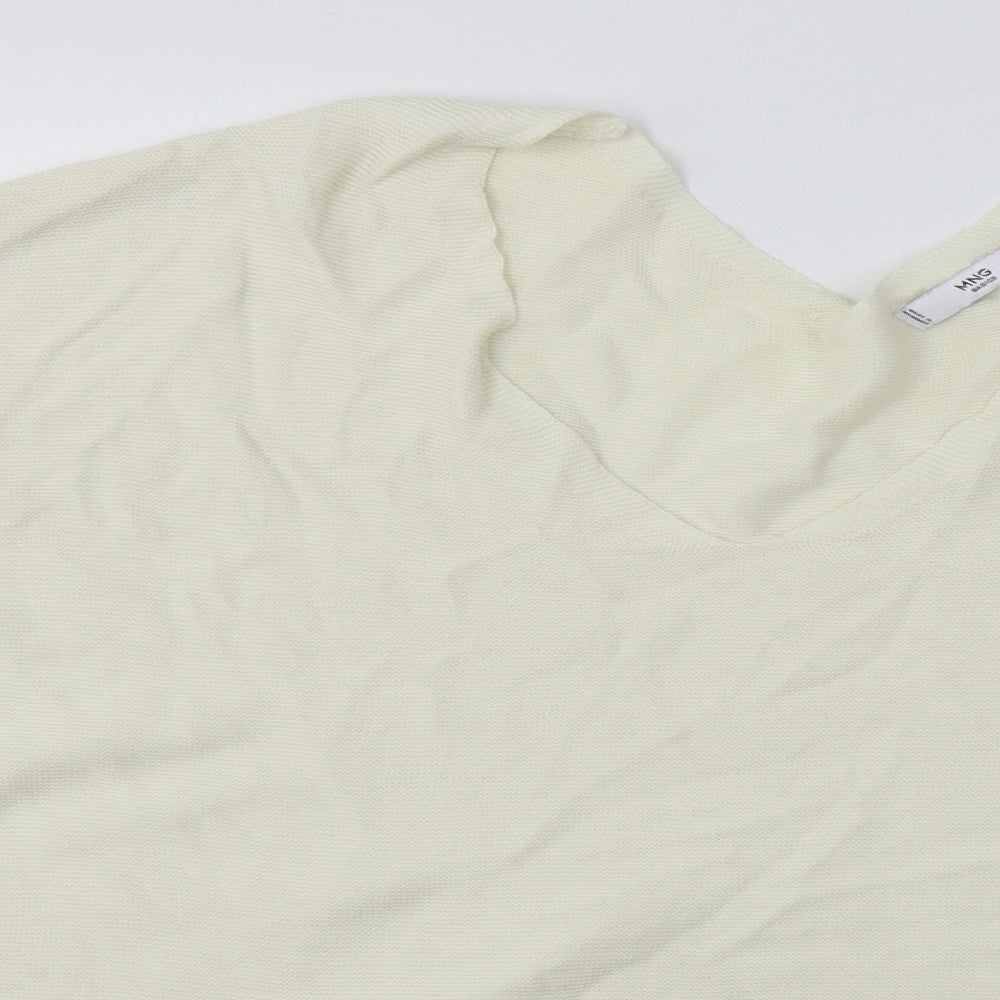 Womens UK Size M Mng Ivory Pullover Jumper