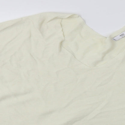 Womens UK Size M Mng Ivory Pullover Jumper