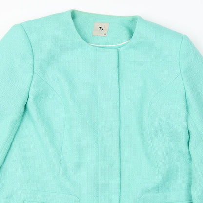 TU Womens Blue   Jacket Blazer Size 12