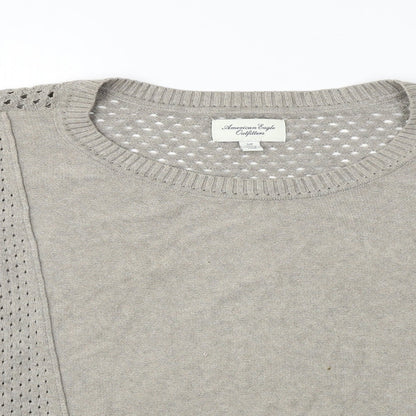 Womens UK Size S American Eagle Outfitters Brown Pullover Jumper
