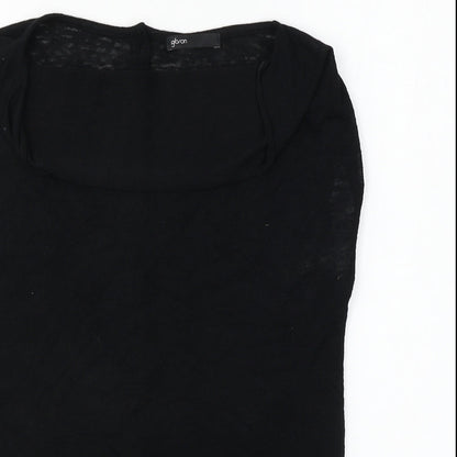 Gibson  Womens Black   Basic T-Shirt Size M