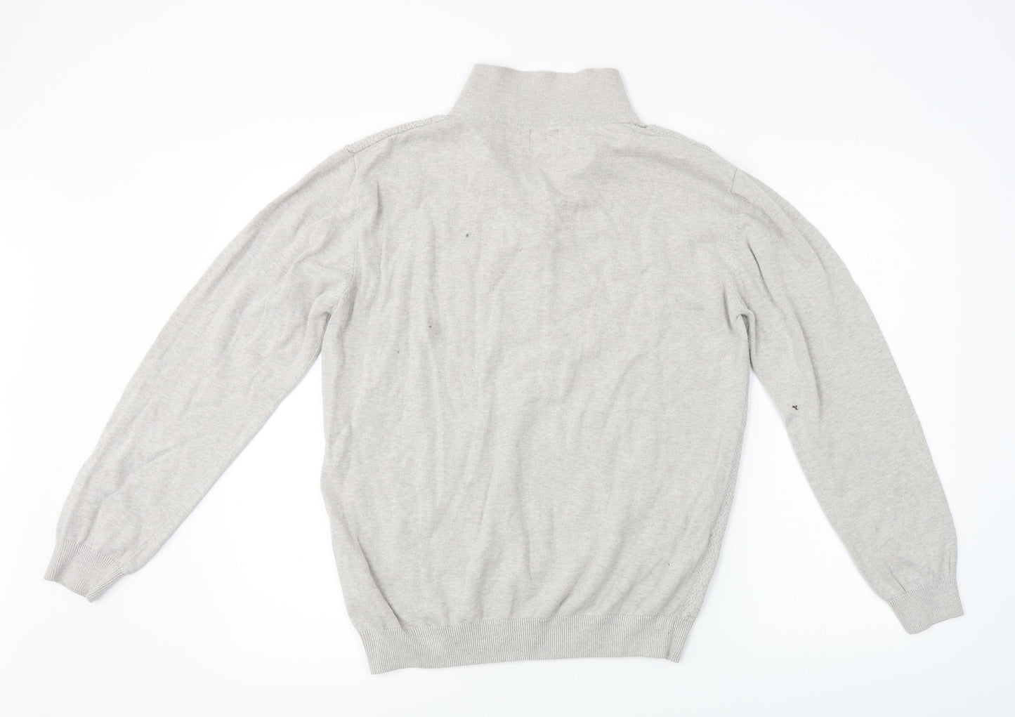 Authentic Casual Wear    Mens Beige    Polo Size M