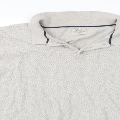 Authentic Casual Wear    Mens Beige    Polo Size M