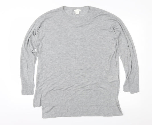 Womens UK Size M H&M Grey Pullover Jumper