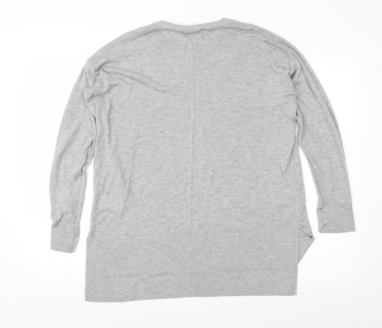 Womens UK Size M H&M Grey Pullover Jumper