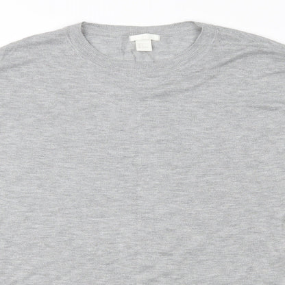 Womens UK Size M H&M Grey Pullover Jumper