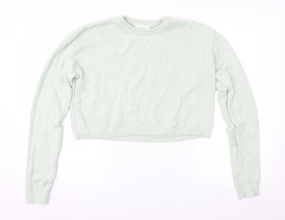 Womens UK Size M Glassons Green Pullover Jumper