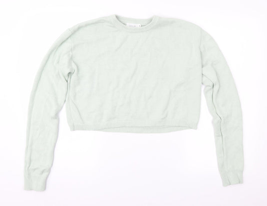 Womens UK Size M Glassons Green Pullover Jumper